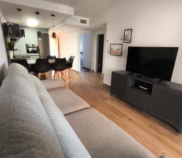 Vera Beach Apartment | Bajo de Diseño, Piscina Privada Climatiza, 150m de la playa