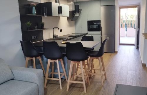 Vera Beach Apartment | Bajo de Diseño, Piscina Privada Climatiza, 150m de la playa