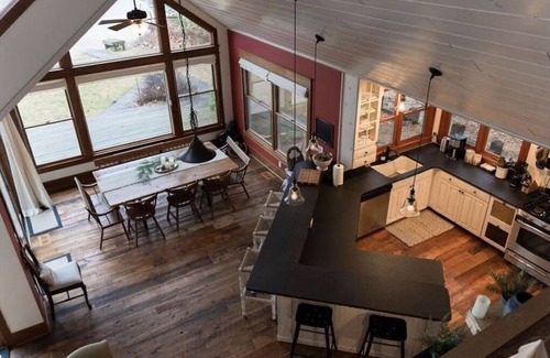 Baldwin House | Baldwin, MI beach front home on Big Star Lake, 3bed/3bath+bunks sleeps 14