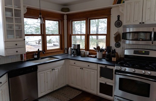 Baldwin House | Baldwin, MI beach front home on Big Star Lake, 3bed/3bath+bunks sleeps 14