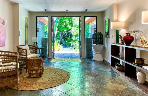 Parrot Cove House | Bali Inspired Home on Golf Course- 4 Bedroom + Heated Lagoon Pool!