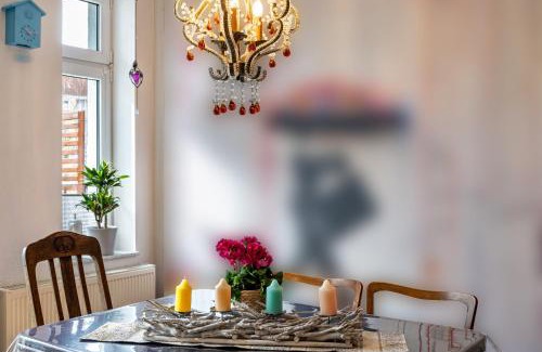 Daberstedt Apartment | Balkon Apartment Shanti Lu