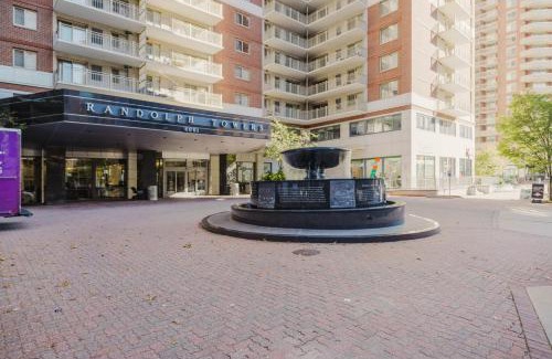 Ballston Apartment | Ballston 1br w wd gym pool nr Metro WDC-615