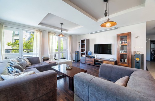 Orlowo Apartment | Baltic Breeze Lodge: 130 m² apartment only 950 m from the beach