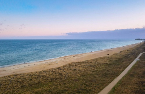 Olpenitz Apartment | Baltic Sea vacation apartment "Schleiperle" - with water view, sauna and two terraces