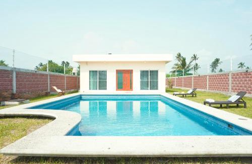 Tecolutla Apartment | Bamboo La Perla del Puerto Pool & Beach