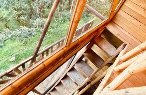 Medellin Cabin | Bamboo lodge Vista privilegiada a las montañas