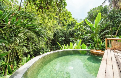 Buwit Villa | Bambu Twins2, 2 Bedroom Villa Near Nyanyi Beach-TanahLot