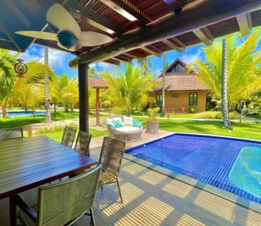 Praia dos Carneiros House | Bangalô Beira-mar, Piscina privativa, 5 quartos, Eco Resort