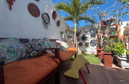 Tamandare House | Bangalô térreo, com quintal e piscina privativos