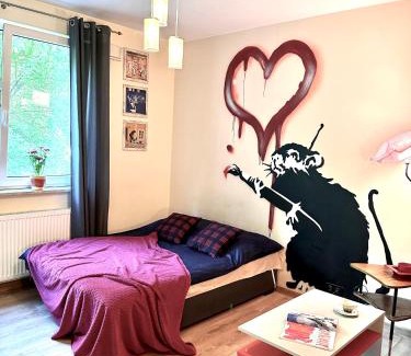 Goclaw Apartment | "Banksy" Art