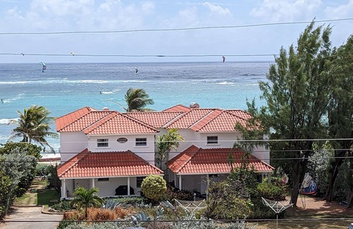 Silver Sands Apartment | Barbados Opp SEA, Beach, Kite Surfing and surfing. Shops and transport nearby.