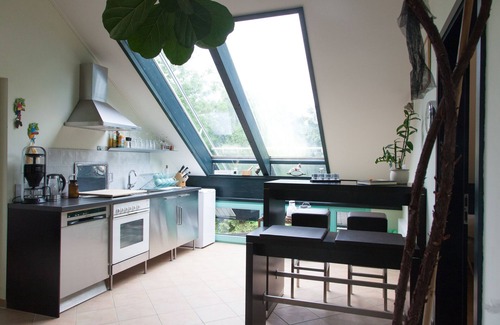 Holzhausen Apartment | Barbecue area, balcony, lake view, box spring beds, high quality kitchen