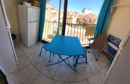 Saint-Hippolyte Apartment | BARCARES. Res. the "Palm Beach" 50 meters from the Grande Plage.