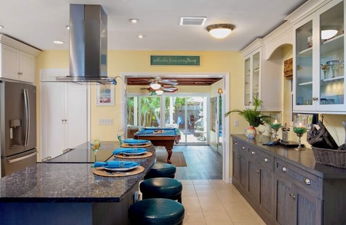 New Town House | BAREFOOT BUNGALOW~2 Bedroom, 2 Bathroom Home w/Office, Pool and Tiki Hut!