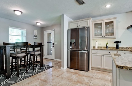 River District House | Barefoot Bungalow, Heated Pool & Spa, Game Room Foosball
