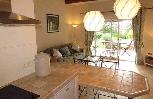 Barjac Cottage | Barjac Villa Pastis - Gîte with swimming pool and view of the Cévennes mountains