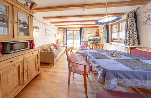 Wallgau Ski Chalet | Barn, large terrace, Grander water