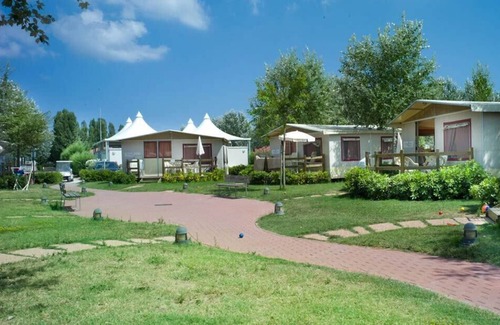 Porto Tolle House | Barricata Holiday Village Lodge Tent für 5 Personen