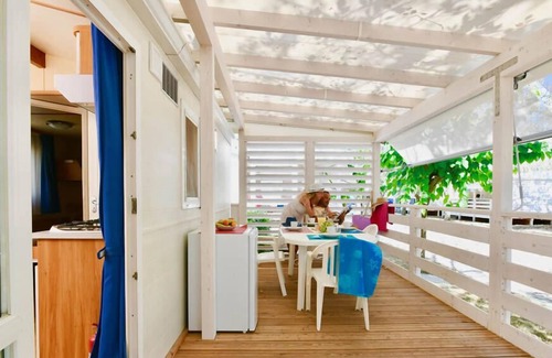 Scardovari House | Barricata Holiday Village Mobilehome Bellagio Small für 4 Personen