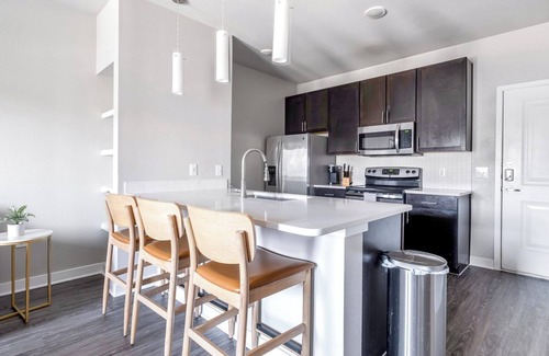 Katy Apartment | Barsala l Bright 2BD Apt: Grill Stations, fast Wi-Fi