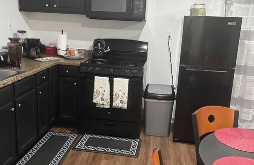 Lawrenceville House | Basement Apartment with Bedroom kitchen living room & full Bathroom