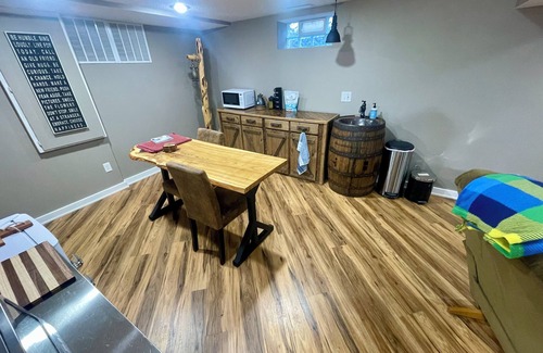 St. Louis Park Apartment | Basement guest suite in a quiet home. Family-friendly neighborhood.