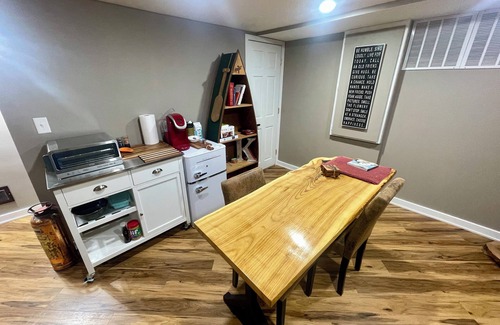 St. Louis Park Apartment | Basement guest suite in a quiet home. Family-friendly neighborhood.