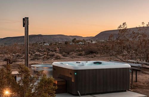 Yucca Valley House | Basketball l Modern l Cold Tub - Lotus Lane