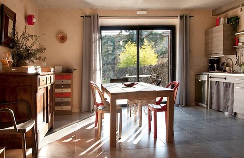 Apt House | Bastide de la Mandarine du 18 ° s Red Ocher Natural in the Heart of the Luberon