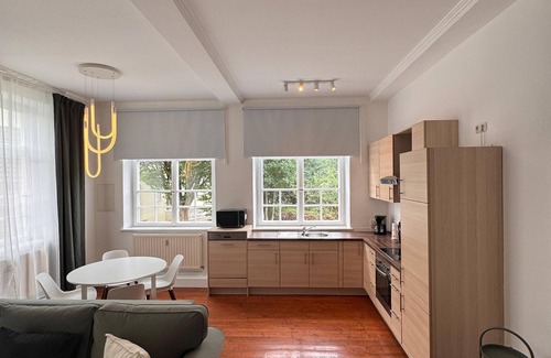 Geisenfeld Apartment | Bavaria Home: Apartment with balcony - kitchen - parking