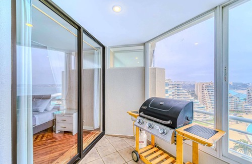 Algarrobo Condo | Bay Dream 2B W/Wifi, Grill & View.