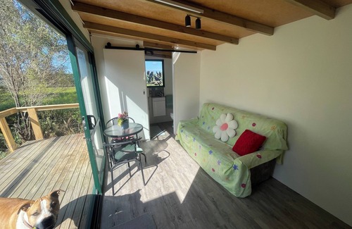 Ohaeawai Cabin | Bay Of Islands. Private Farm cabins with farm views. Family, dog, boat friendly