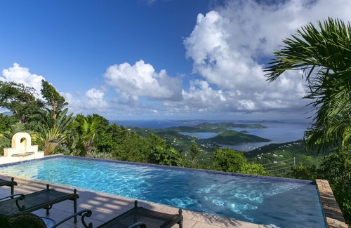 Estate Carolina House | Bay Rum Breeze 4 bedroom villa 3 full baths and 1 half bath. Great views.