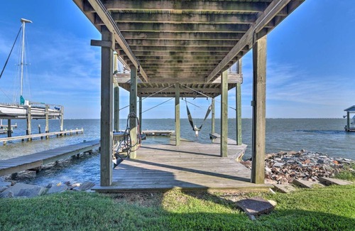 Sportsman Road House | Bayfront Fishing Pier Galveston Island Home!
