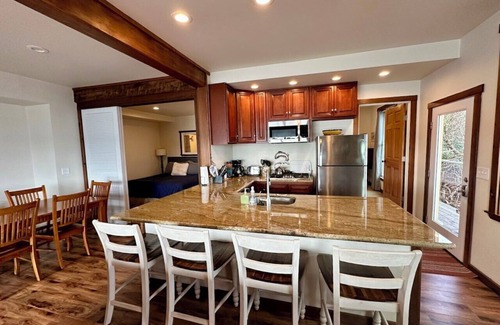 Old Town House | Bayfront Two Bedroom OVER the Water! Beach, Balcony & Pet friendly