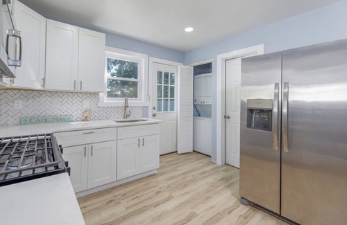 North Cape May House | Bayshore Beach Bungalow 4-bedroom house bayside in North Cape May, NJ