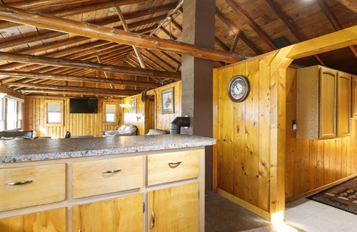 Gilford Cabin | Bayside rustic cabin with a great view.