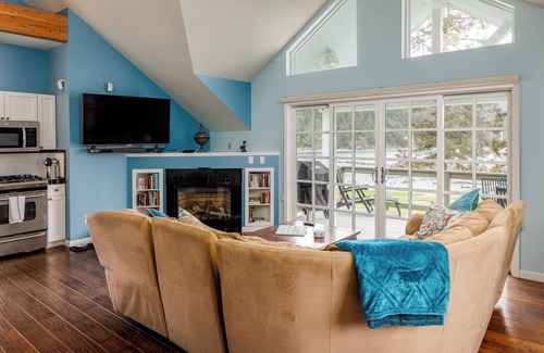 Rosario Cottage | Bayside! - Spectacular views of the marina; Walk to Rosario Resort for dinner!
