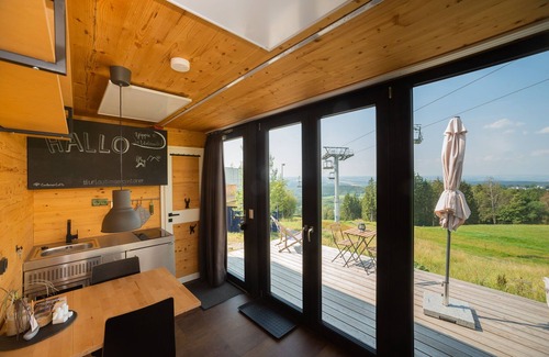 Schoeneck House | BBERGHEIM Container Lofts, tiny house "Flow" holidays in a sea container!