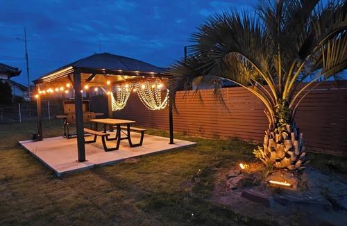Kujukuri House | BBQ outdoor jacuzzi natural grass garden 7 minu/Sambugun Chiba