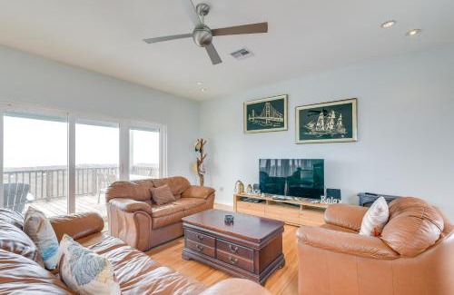 Freeport House | BBQs and Decks Oceanfront Surfside Beach Home