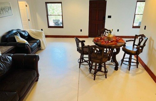 Valdese Apartment | Be connected with nature with friends and family