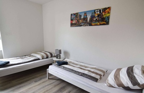 Bedburg-Hau Apartment | BE05 Fully equipped 3-bedroom accommodation in Bedburg-Hau