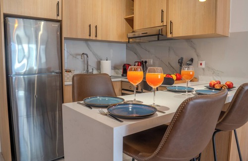 Neapolis Apartment | Beach 3 Min Away, Brand New 1-bedroom apartment with WiFi, AC