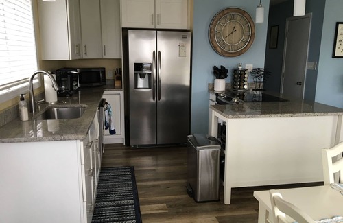 Broadkill Beach House | Beach access at the end of the yard. Delaware Bay view. Renovated/Very Clean