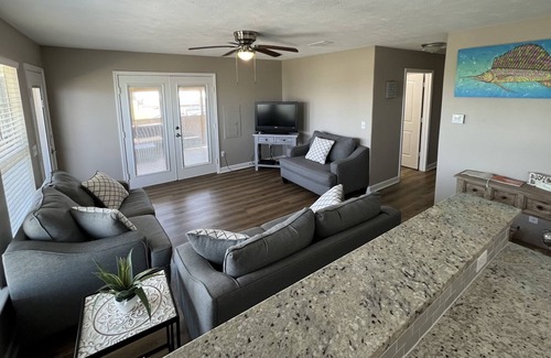 Gilchrist House | Beach And Bay offers the best of both worlds! Both beautiful views in one house