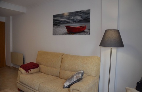 Burela Apartment | Beach and promenade in sight