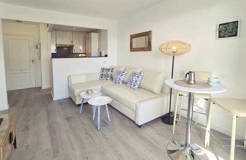 Torrox Costa Apartment | Beach apartment Laguna Beach: sea view, 4 pools (1x heated), tennis, 2 air-conditioned, 2TV