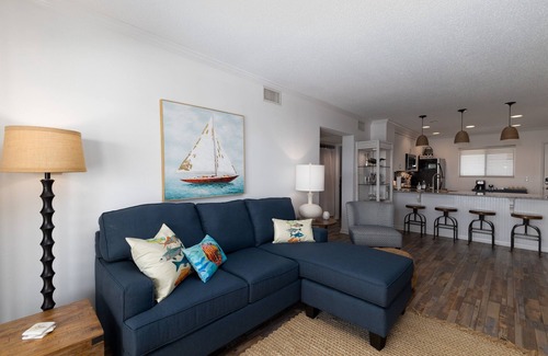 Sneads Ferry Condo | "Beach Blessing" -Oceanfront Fun | Balcony